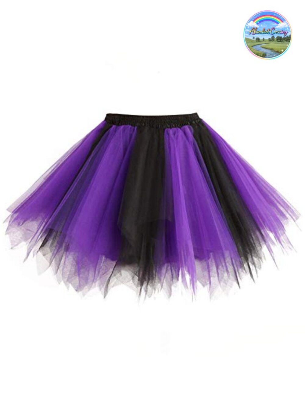 Women's Vintage 1950s Tutu Petticoat Ballet Skirt Tulle Bubble Hem